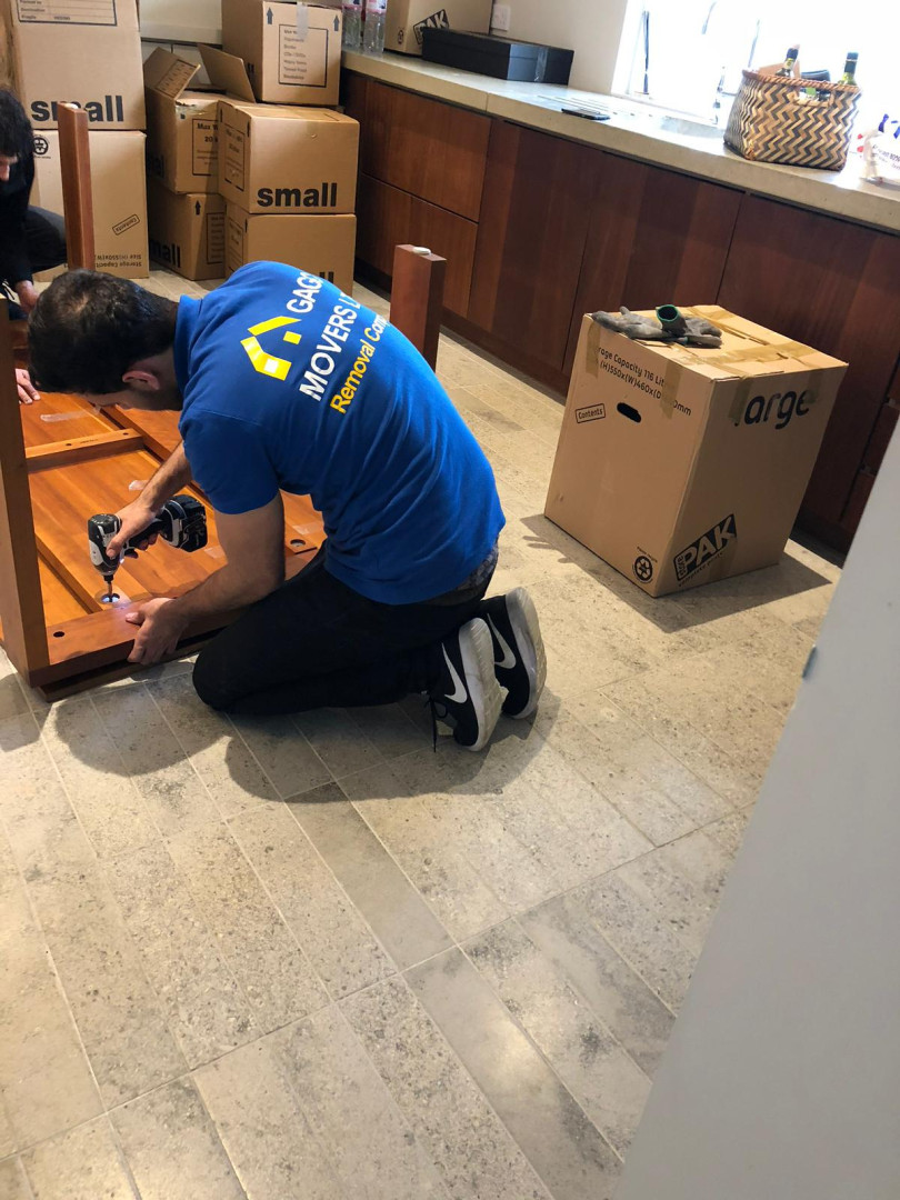 disassemble and assemble furniture